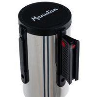 Poteau chromé à sangle 5 m - Socle à roulettes - Manutan Expert - Image 4