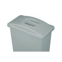 Couvercle fermé pour poubelles SLIM JIM® 60 et 87 L - Haut. 7 cm - Rubbermaid - Image 2