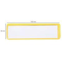 Porte-étiquette couleur adhésif ou magnétique - Manutan Expert - Image 4