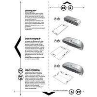 Feuille A4 de nettoyage pour plastifieuse - Image 2