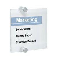 Crystal Sign - plaque de porte Carré 14.8 x 14.8 cm - Image 2