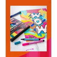 Etui de 12 feutres pointe biseautée STABILO Pen 68 MAX ARTY - Image 2