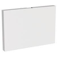 Piétement panneau fermé court 70 cm - Blanc - Vendu à l'unité - Image 3