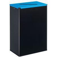 Poubelle de tri papier 60 L Gris / Bleu - Image principale