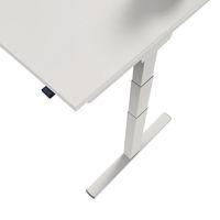 Bureau électrique ergonomique Kelli Blanc 140 cm - Image 3