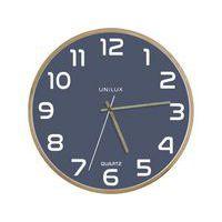 Pendule quartz Baltic bleu/hêtre - Image principale