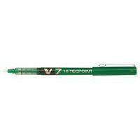 Stylo Roller Hi-Tecpoint V7 Pilot pointe aiguille 0.7 mm - vert - Image principale