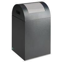 Poubelle tri anti-feu - 43 L - Antique trappe anthracite - Image principale