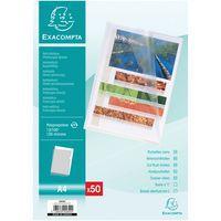 Lot de 10 Sachet 50 pochettes coin polypropylène grainé 12/100e A4 - Image principale