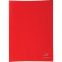 Lot 25 Protège-documents rouge PP souple opaque 20 vues A4 - Image principale