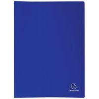 Protège-documents PP bleu souple opaque 160 vues A4 (lot de 8) - Image principale