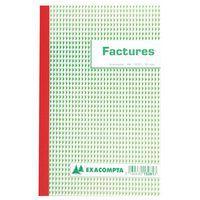 Lot de 10 Manifold factures 21x13,5cm 50 feuillets tripli autocopiants - Image principale