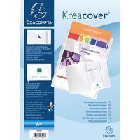 Lot de 30 chemises de présentation PP souple krea cover - a4 Blanc - Image principale