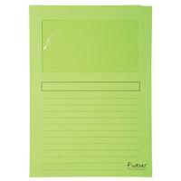 Lot de 16 Paquet 25 chemises à fenêtre forever 120g/m² 22x31cm Tilleul - Image principale