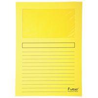 Lot de 16 Paquet 25 chemises à fenêtre forever 120g/m² - 22x31cm Jaune - Image principale