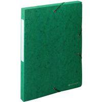 Lot de 10 boîtes exabox dos 25mm carte lustrée scotten A4 Vert - Image principale
