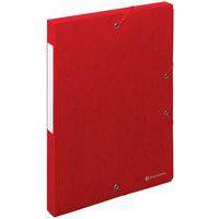 Lot de 10 boîtes exabox dos 25mm carte lustrée scotten A4 Rouge - Image principale