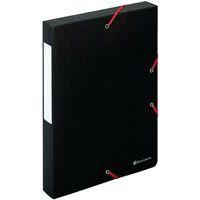 Lot de 10 boîtes exabox dos 40mm carte lustrée scotten A4 Noir - Image principale