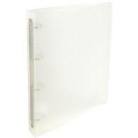 Lot de 10 classeurs 4 anneaux 30 mm PP chromaline - a4 maxi Incolore - Image principale