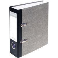Lot de 10 Classeur à levier papier marbre gris dos de 70mm A5 vertical - Image principale