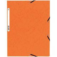 Set 50 chemises 3 rabats carte lustrée 355gm² A4 Assorties - Image principale