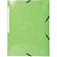 Lot de 25 chemises 3 rabats maxi capacity 425gm² iderama A4 Vert anis - Image principale