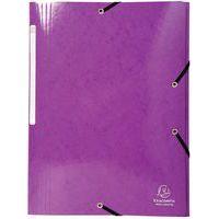 Lot de 25 chemises 3 rabats maxi capacity 425gm² iderama A4 Violet - Image principale