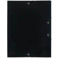 Lot de 30 chemises à élastique 3 rabats PP 4/10e opaque eco A4 Noir - Image principale