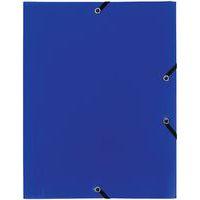 Lot de 30 chemises à élastique 3 rabats PP 4/10e opaque eco A4 Bleu - Image principale