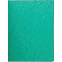 Lot de 25 chemises simple sans élastique avec 3 rabats 400gm² A4 Vert - Image principale