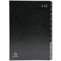 Lot de 12 Trieur rigide économique ordonator 12 compartiments 24x34cm - Image principale