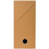 Lot de 5 boîtes transfert dos 120mm papier toeilé Havane - Image principale