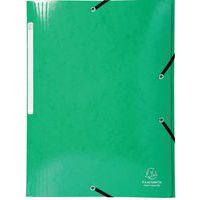 Lot de 25 chemises 3 rabats maxi capacity 425gm² iderama A4 Vert foncé - Image principale