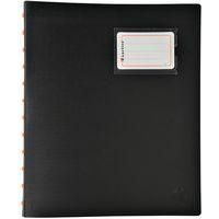 Lot de 6 Protège-documents à anneaux et pochettes 60 vues A4 Noir - Image principale