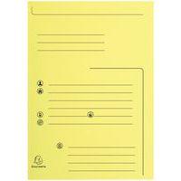 Lot de 5 paquets de 25 chemises 2 rabats super 250 24x32cm Canari - Image principale