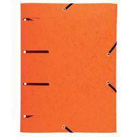 Chemise à élastiques 3 rabats perforées punchy 375g/m2 A4 - Image principale