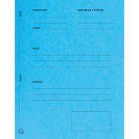 Lot de 5 paquets 25 dossier plaidoirie "pour/contre" 25x32cm Turquoise - Image principale