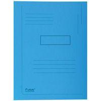 Lot de 50 chemises imprimée à 2 rabats forever 280g/m² 24x32cm Bleu vif - Image principale