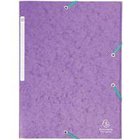 Lot de 25 chemises maxi capacity carte lustrée 425gm²  A4 Violet - Image principale