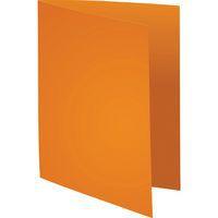 Lot de 5 Chemises foldyne 180 à bord décalé Orange - Image principale