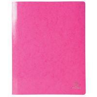 Lot de 25 chemises à lamelle pelliculée 355gm² iderama A4 Rose - Image principale