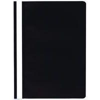 Lot de 25 chemises de présentation à lamelles PP standard A4 Noir - Image principale