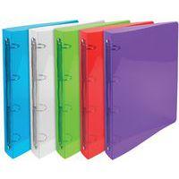 Classeur 4 anneaux 30 mm polypropylène crystal - a4 maxi - Image principale