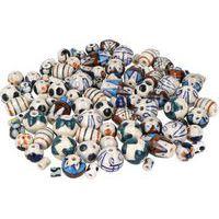 Bocal de 300g de perles en céramique tailles assorties - Image 2