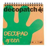 Bloc color Decopad vert (Lot de 5) - Image principale