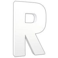 Lettre R 20,5cm (Lot de 6) - Image principale