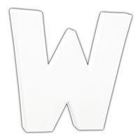 Petite lettre W 12cm (Lot de 10) - Image principale