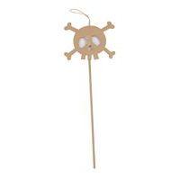 Baguette tête de mort 1x14x36cm (Lot de 10) - Image principale