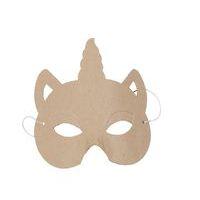 Masque enfant licorne 0,1x15x14cm (Lot de 10) - Image principale
