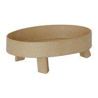 Vide poche 3 pieds ovale 13x9x4cm (Lot de 10) - Image principale